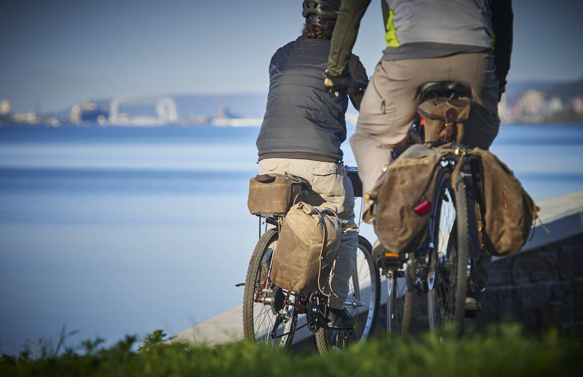Highway 61 Rolltop Panniers Bike Bag Frost River